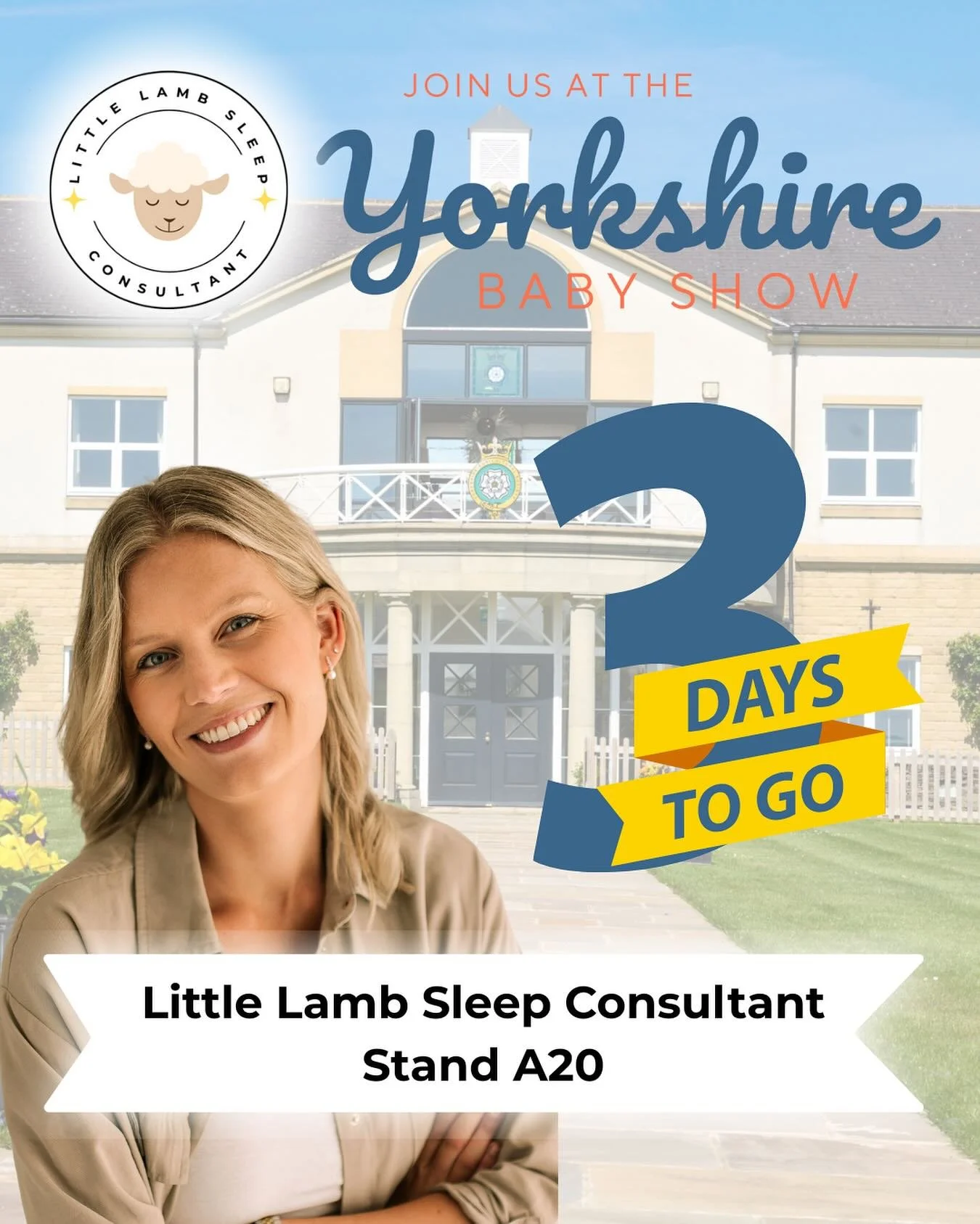 Not long now!! ⏰ 

In just 3 days I will be meeting hundreds of new or expectant parents at the @yorkshirebabyshow ! 👶

I have a HUGE giveaway running, along with free newborn guides and exclusive discounts - so attendees - be sure to stop by at Sta