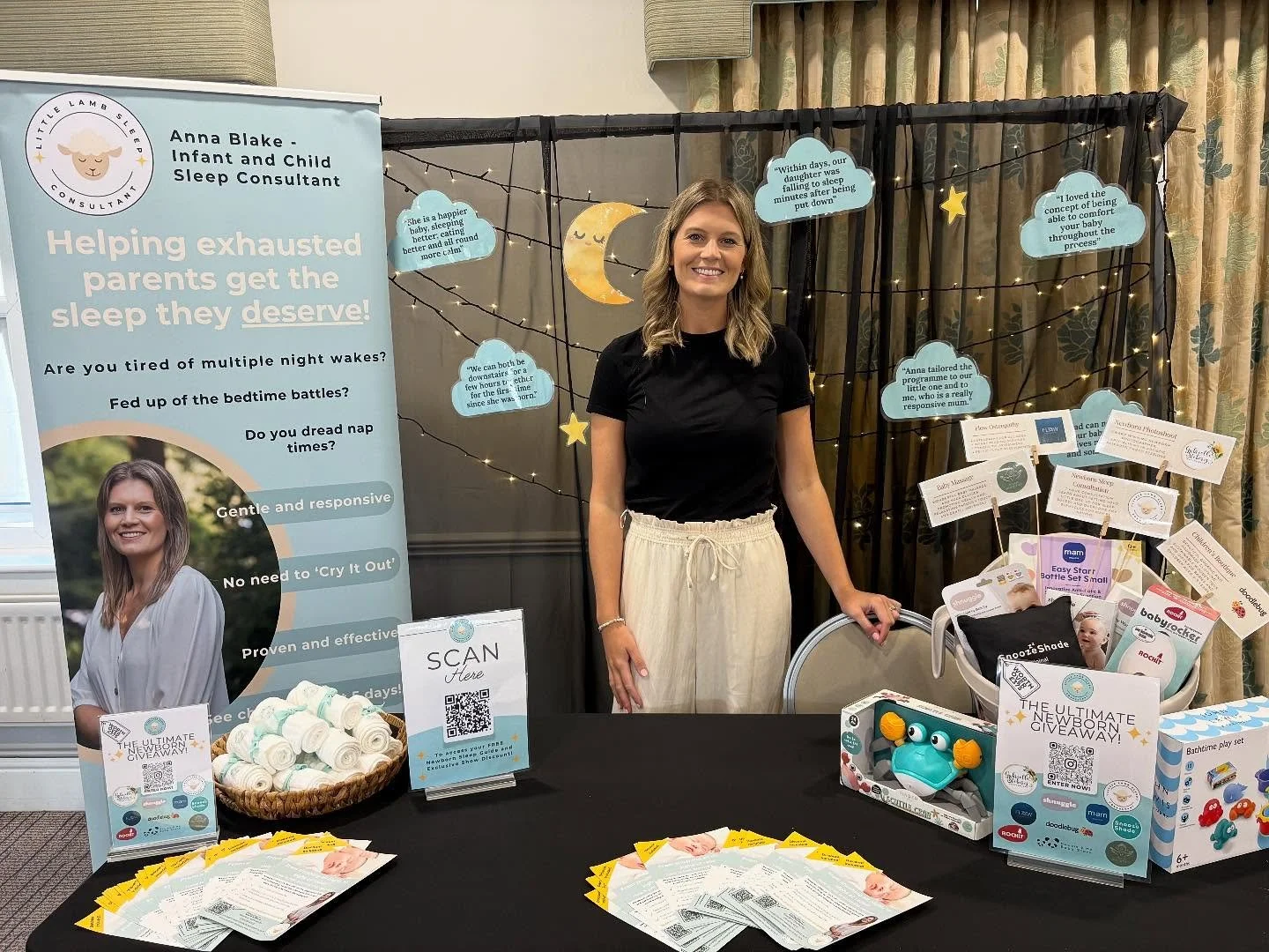 WOW! I had such a great day yesterday at the @yorkshirebabyshow ! It was so lovely to meet so many new and expectant parents, chat all things sleep and reassure lots of you who were dreading the sleepless nights! 😴

If you didn&rsquo;t get chance to