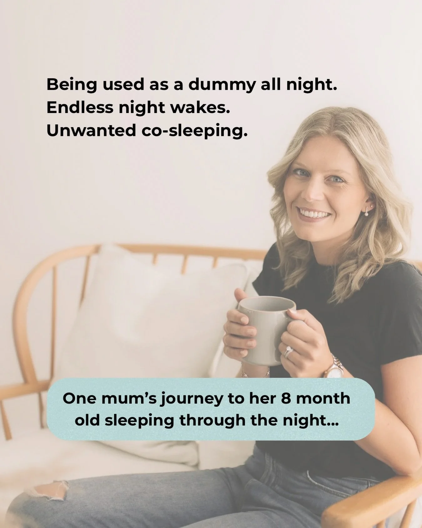 If you&rsquo;re breastfeeding, co-sleeping, and waking constantly through the night&hellip; the idea of sleep training may feel daunting. If so, this one&rsquo;s for you. 🤍

Here is a little snippet of Poppy&rsquo;s journey&hellip;

&ldquo;She was v