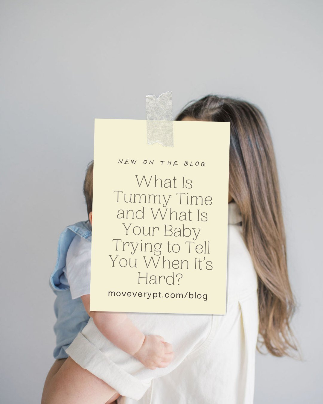 Tummy time is one of those things everyone tells you to do and almost no one fully explains.

This post is my attempt to change that. The why, the how, the what-your-baby-is-actually-telling-you. All of it, from a Denver infant PT and mom of three wh