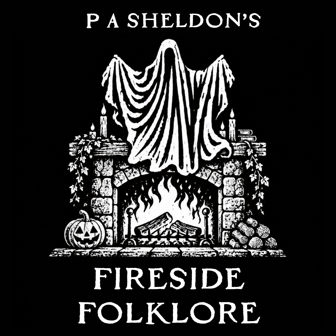 Fireside Folklore blog LOGO by P A Sheldon