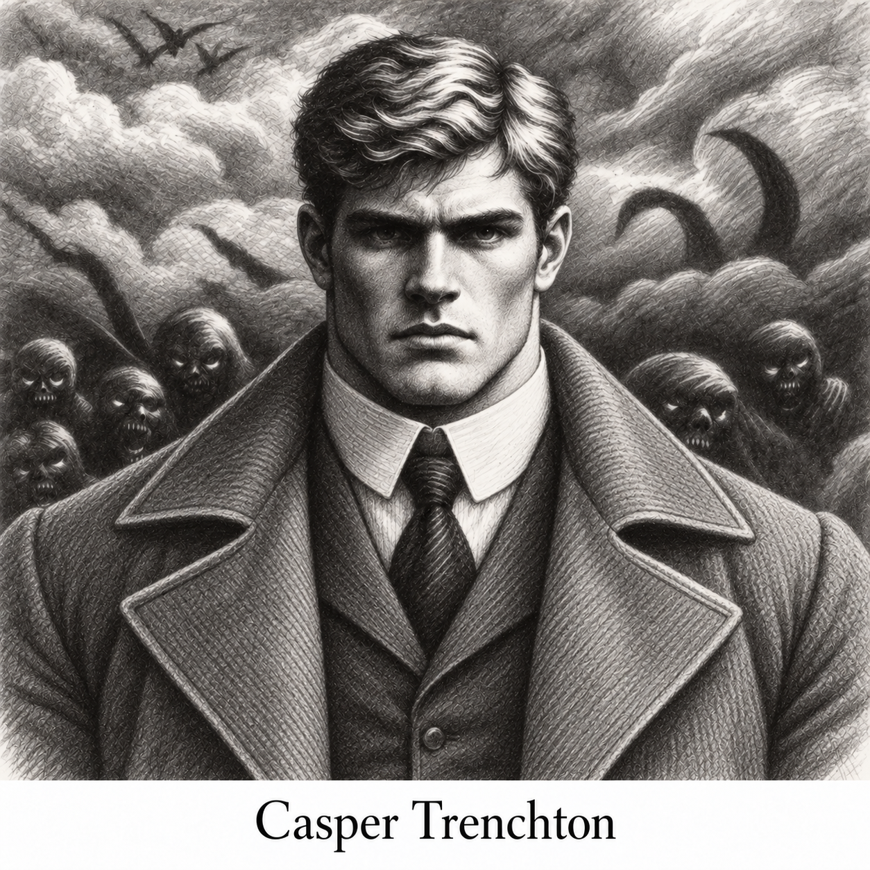 Casper Trenchton from Threads of Shadow. By P A Sheldon.