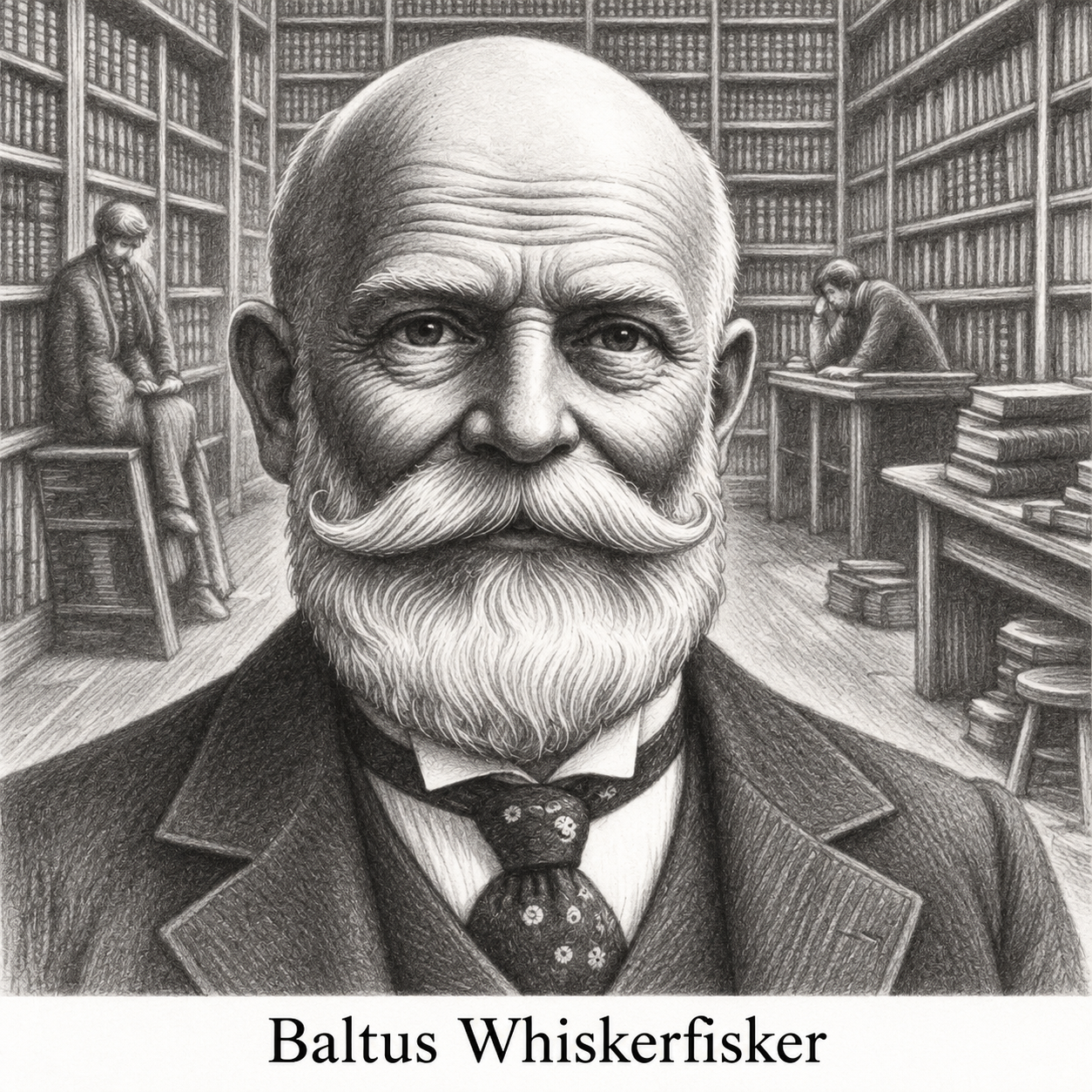 Baltus Whiskerfisker, from Fireside horror By P A Sheldon.