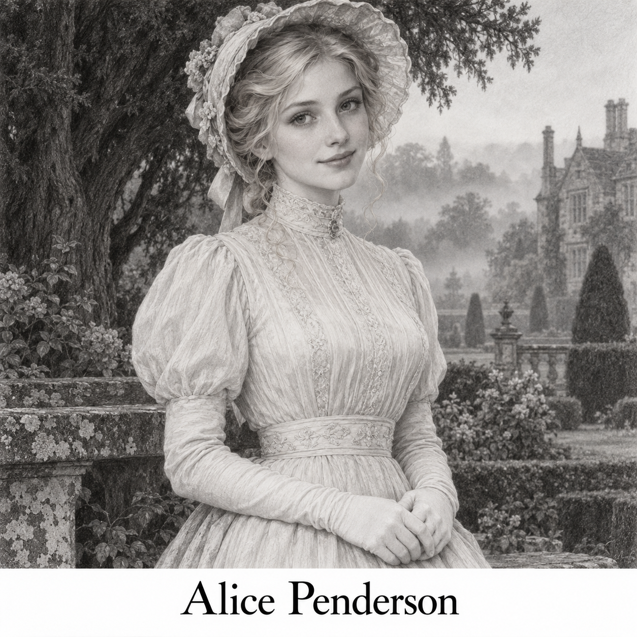 Alice Penderson from A Crow's Scream. By P A Sheldon.