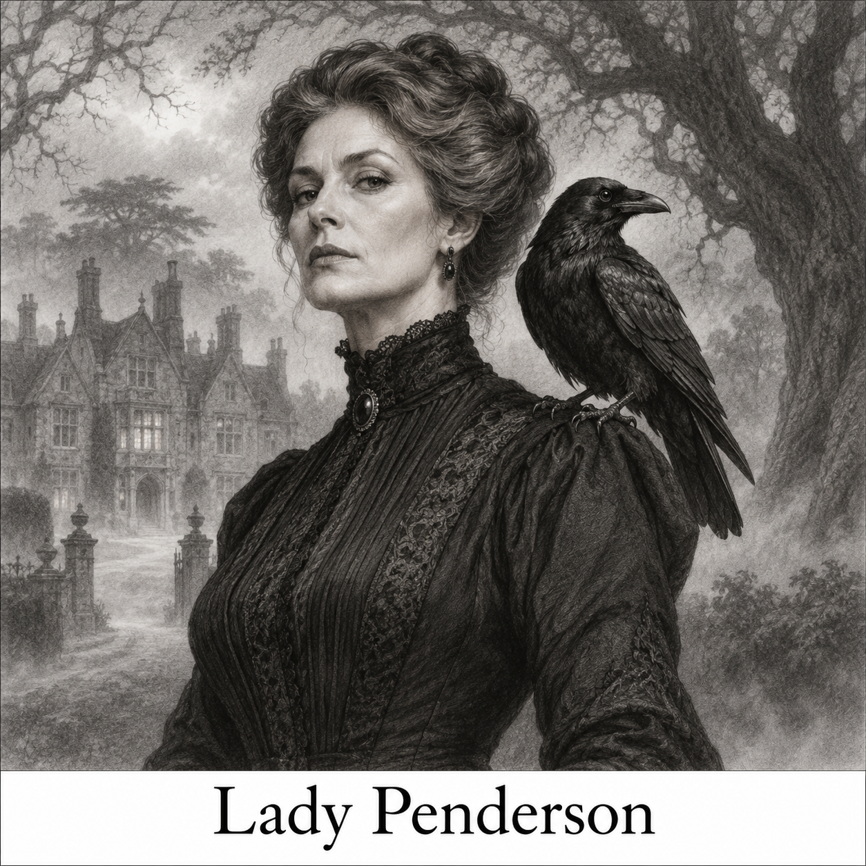 Lady Penderson from A Crow's Scream. By P A Sheldon.