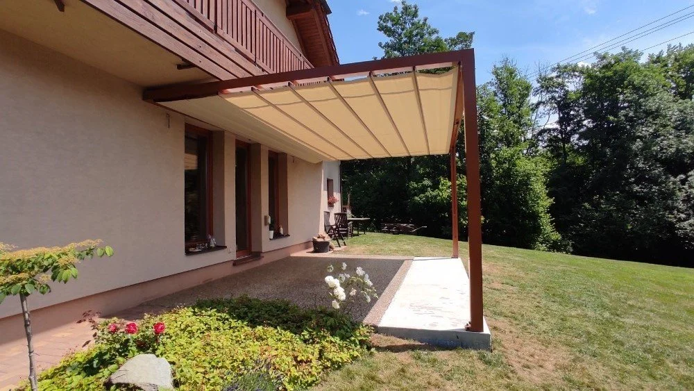 Látková pergola. Stará Ľubovňa, Poprad, Prešov, Košice, Bratislava