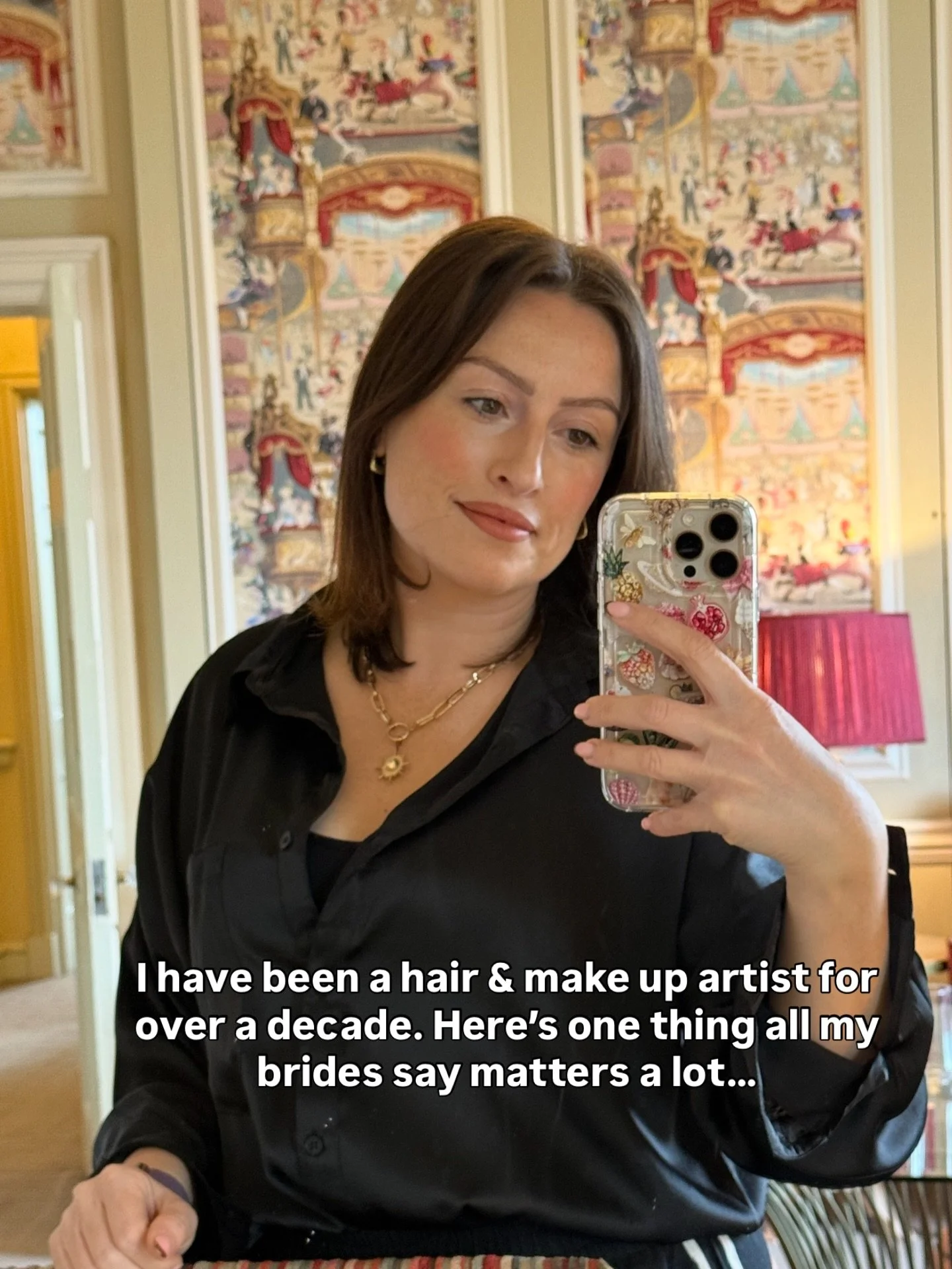 Type A brides love me ~ Type B brides need me 😅

flawless hair &amp; makeup is a given 🫶🏻 but clear communication, reassurance at every step and feeling completely looked after is the part my brides talk about a lot 🤍

Your wedding hair and make 