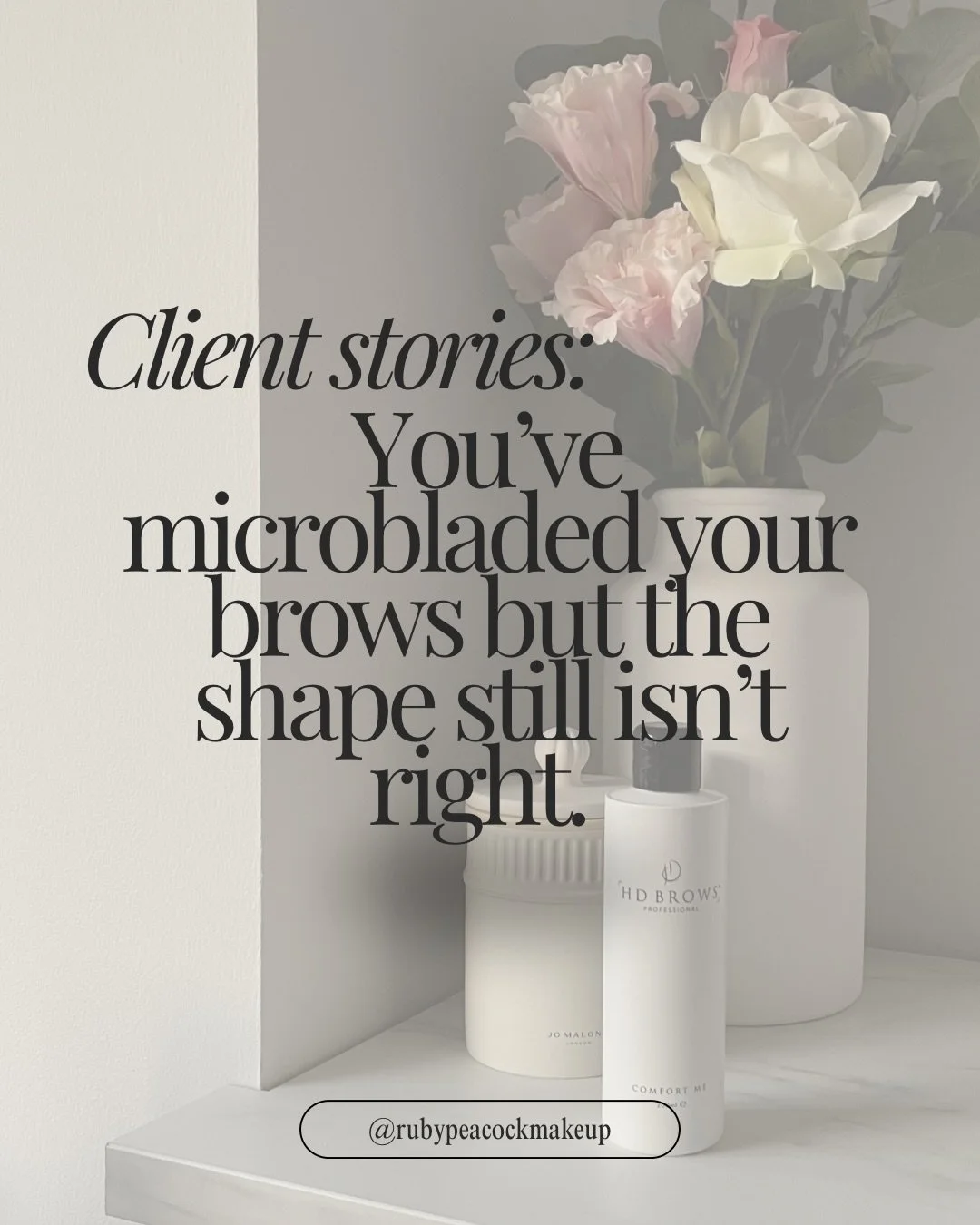 Microblading girls 👋 this one is for you! 
Just because you&rsquo;ve had microblading, it doesn&rsquo;t always mean that&rsquo;s the best your brows can look&hellip; your natural brow hair is still a huge part of the final result.

When the two aren