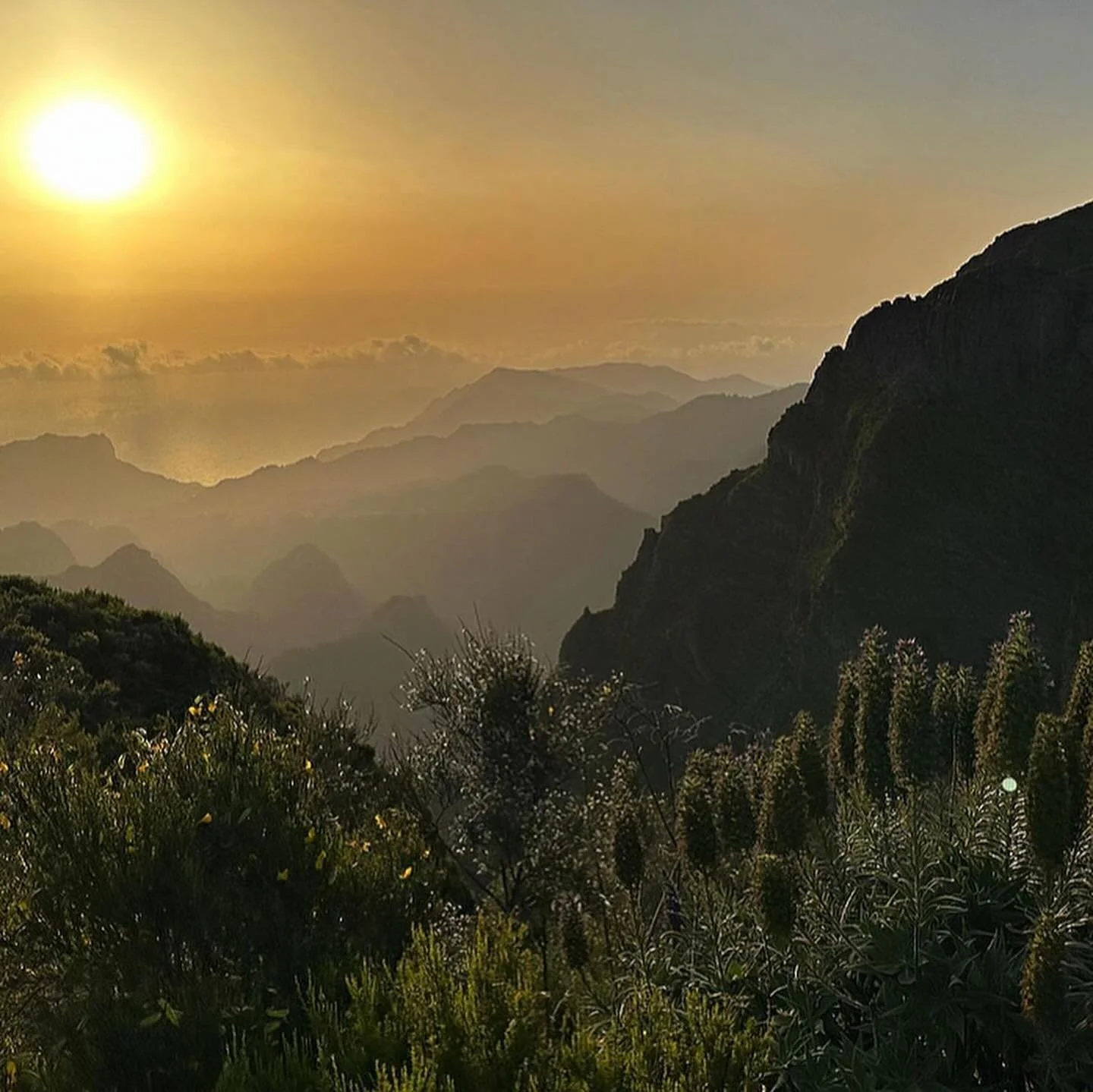 Pico do Arieiro to Pico Ruivo is one of the most iconic hikes in Madeira, Portugal. Known as the &lsquo;Stairway to Heaven&rsquo; hike, this breathtaking trail takes you through scenic mountains (including the famous tunnel through a natural rock for