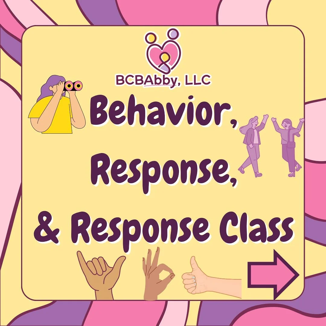 Let&rsquo;s Talk Behavior! 😎✨ Learn how behavior, responses, and response classes shape what we do&mdash;and how we do it

#aba #bcba #bcbabby #appliedbehavioranalysis