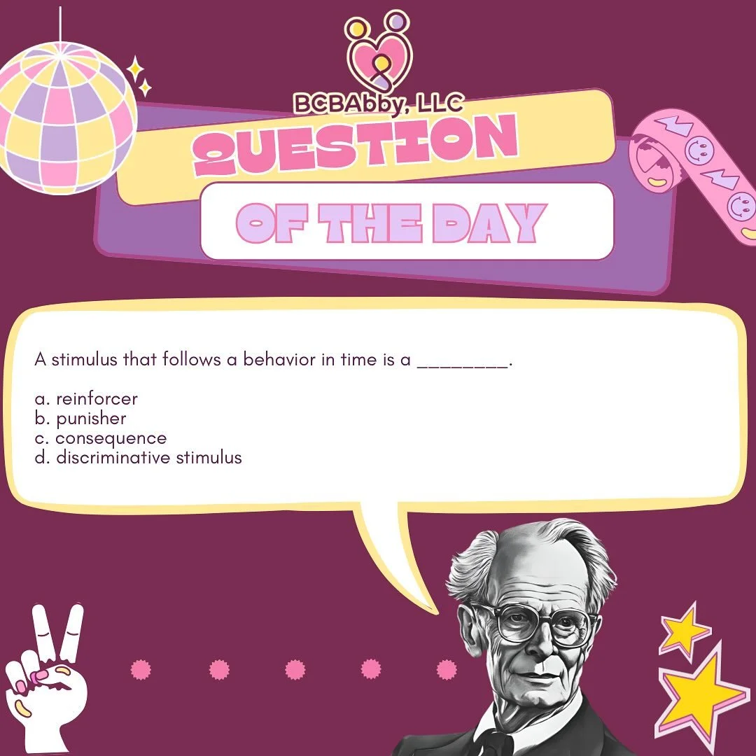 Think you got it❔Type your answer below❕

Follow us for more ABA content to help you study 📚

#aba #bcba #bcbabby #appliedbehavior analysis