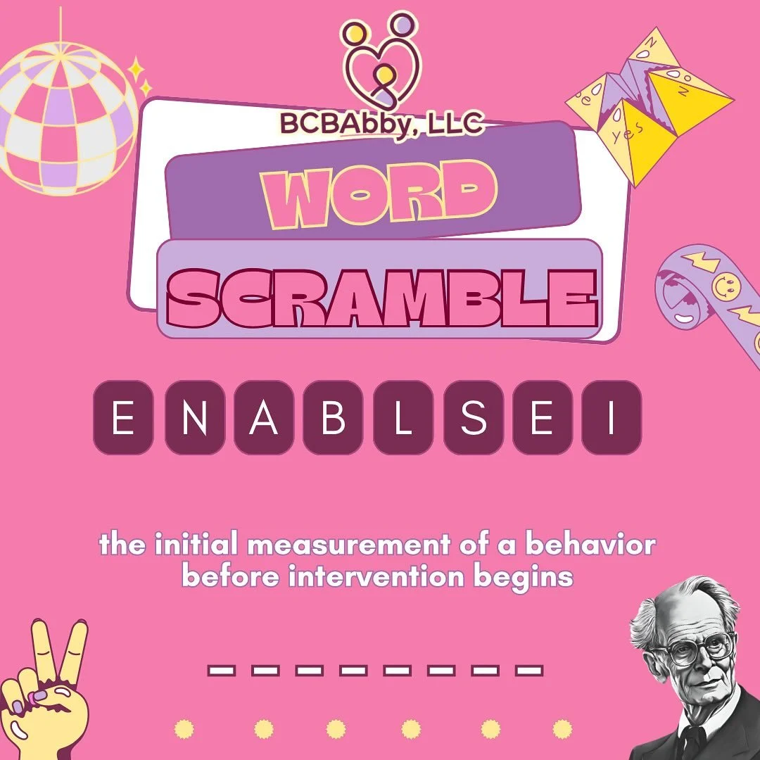 Did you guess it right? Drop your answer below 👇 

#aba #bcba #bcbabby #appliedbehavioranalysis
