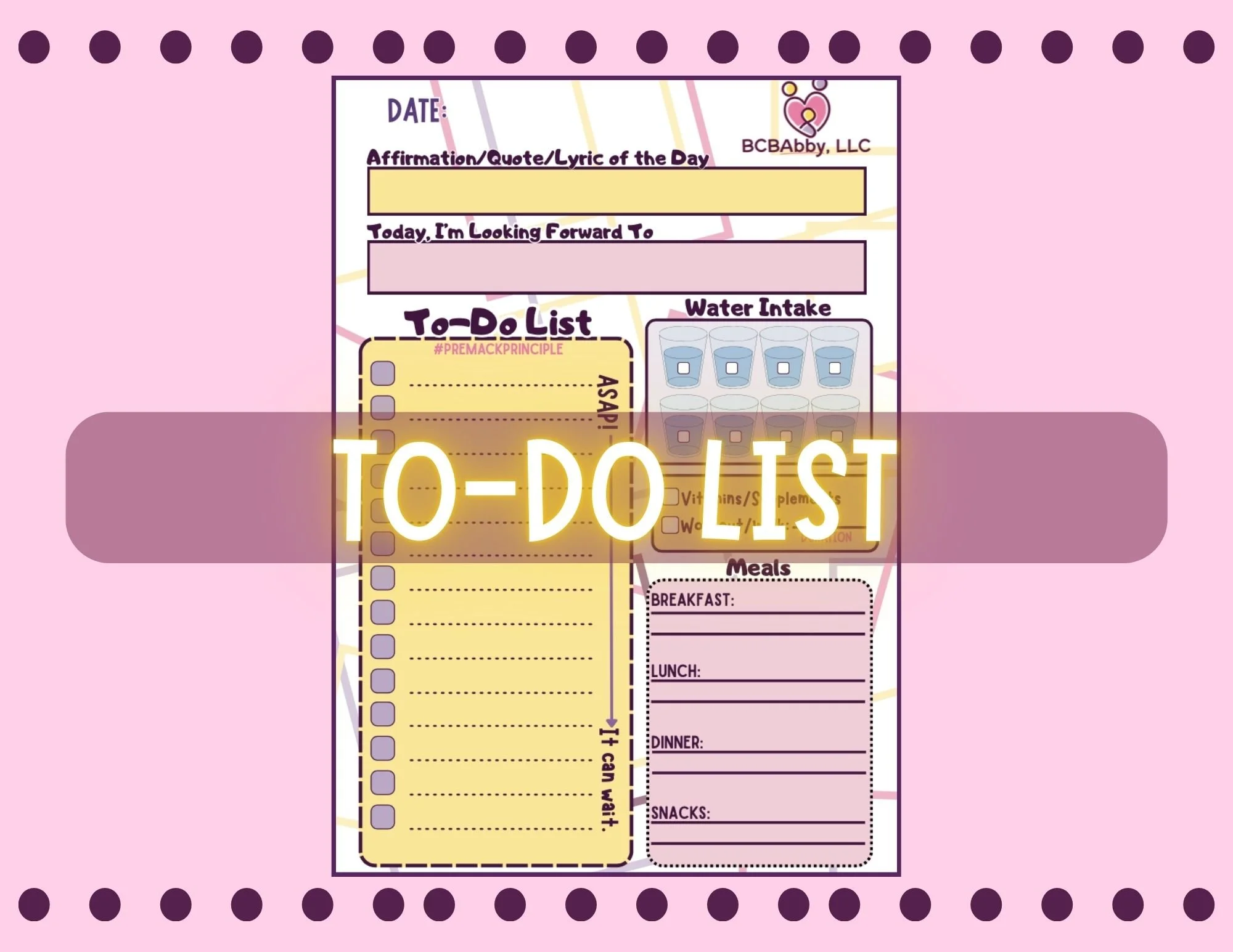 To-Do List/Habit Tracker