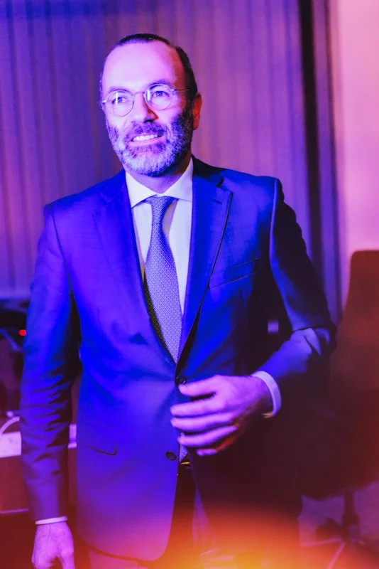 Manfred Weber photogaphed by Sander de Wilde in Brussels