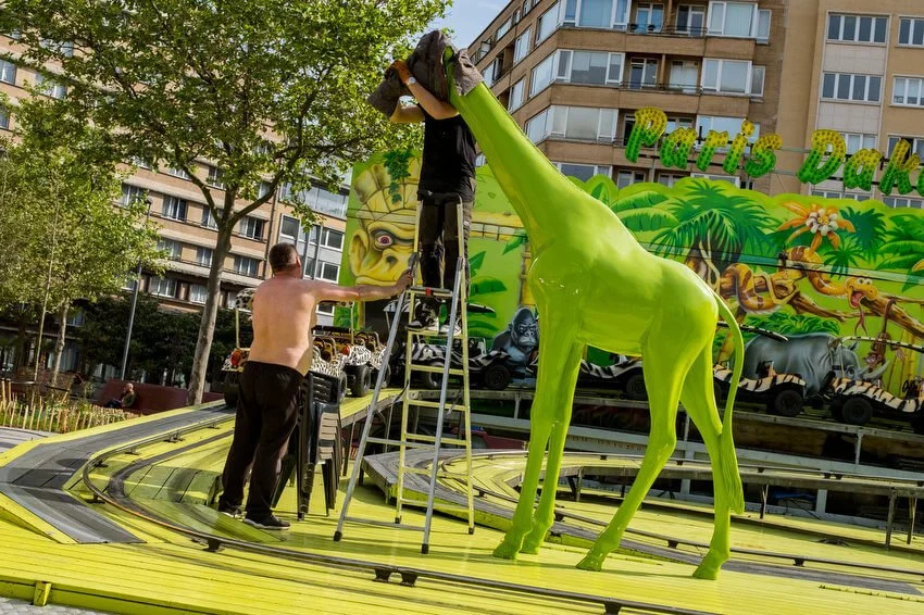 Street photography in Brussels by Sander