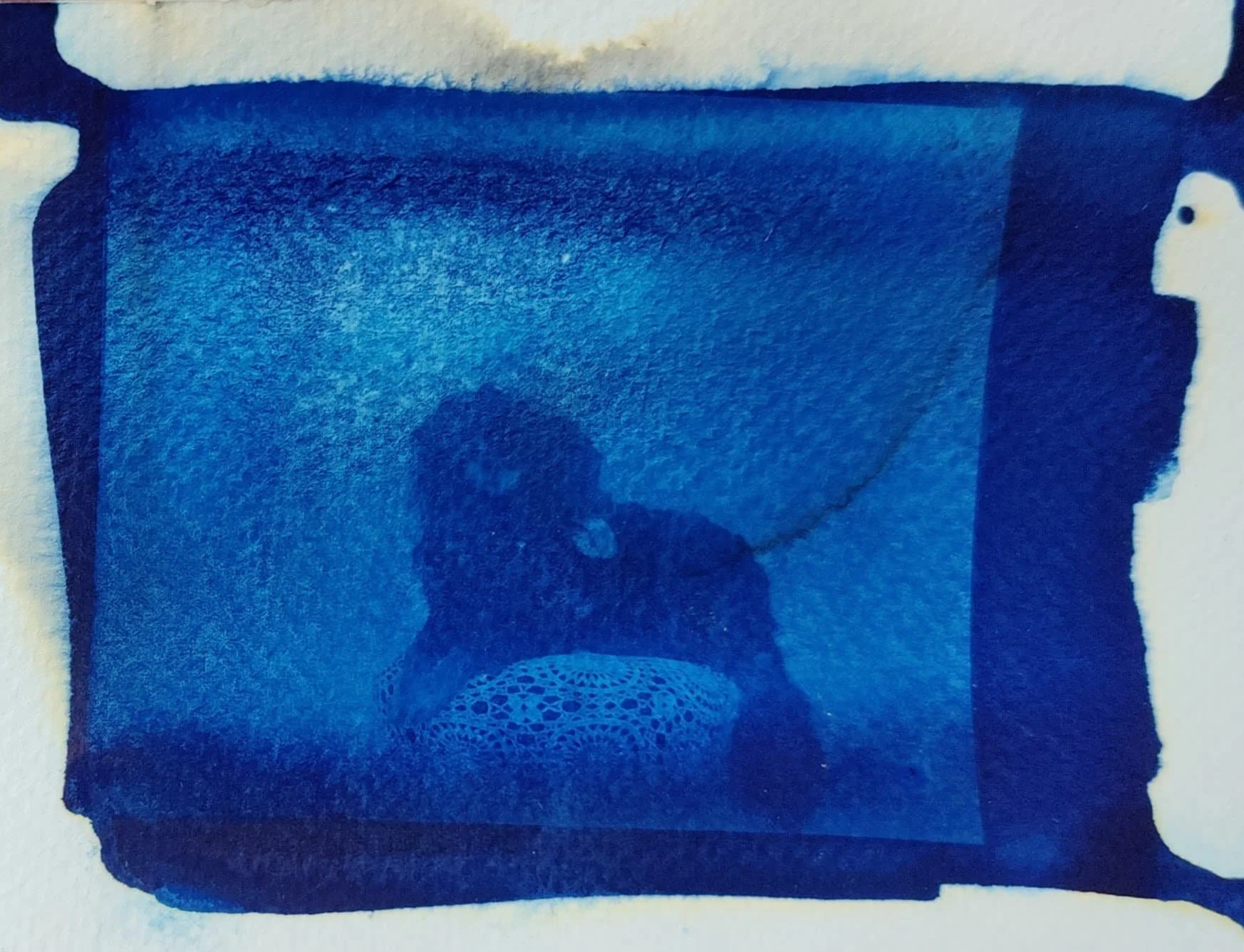 Making Man Ray inspired Rayograms in a darkroom