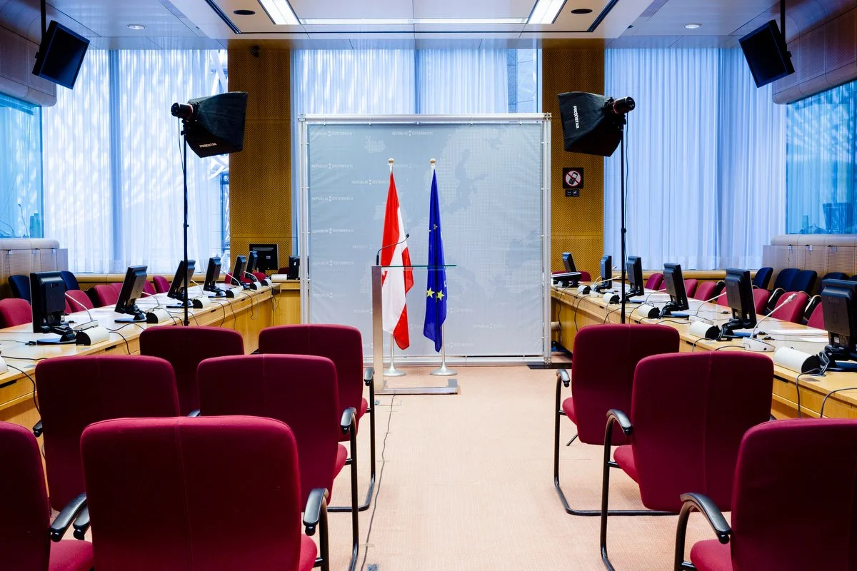 EU press rooms European Council meetings Brussels 2013