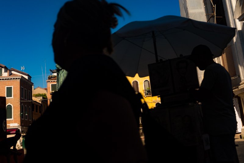 Hard shadows in Venice