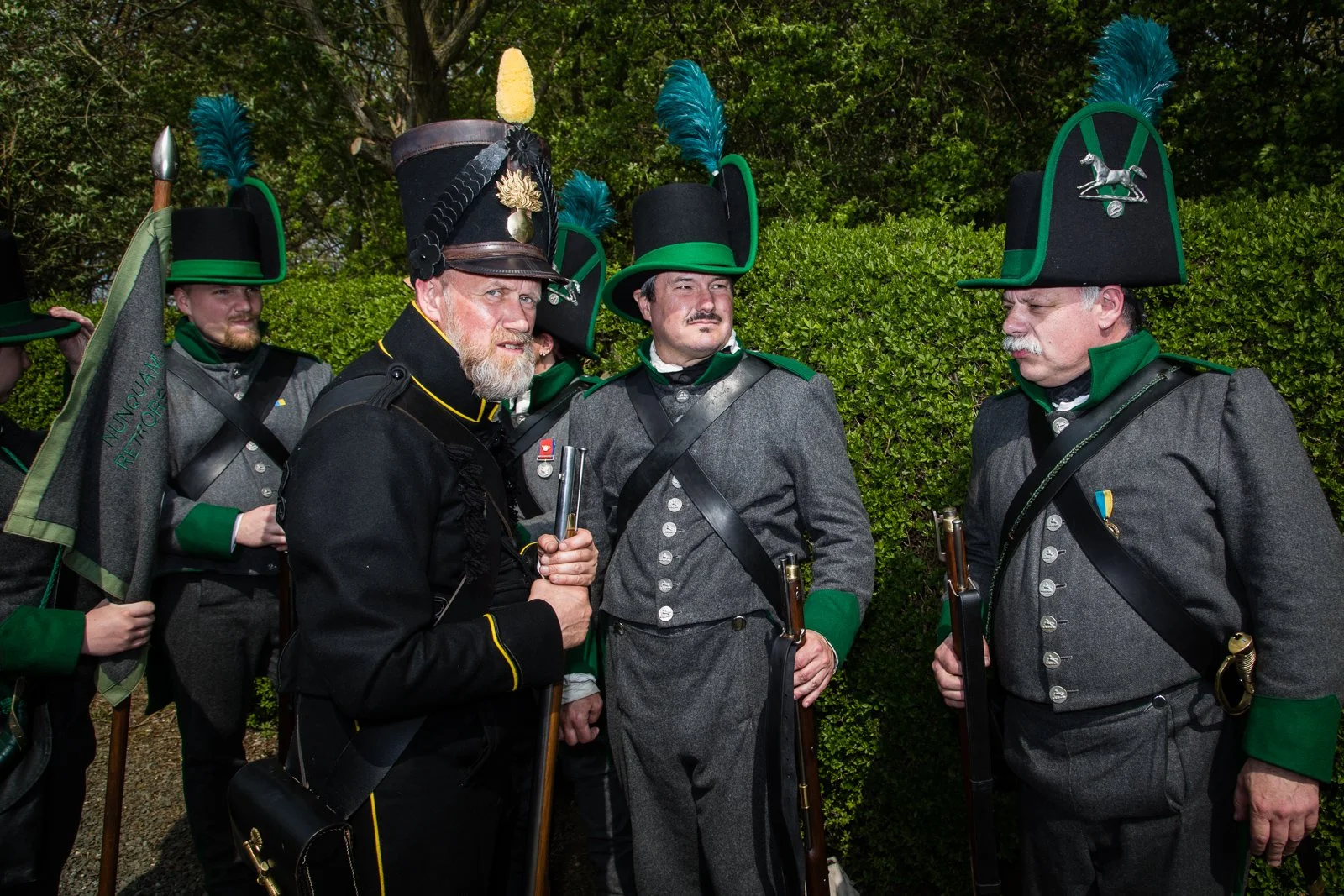 Long term project on Napoleon reenactment