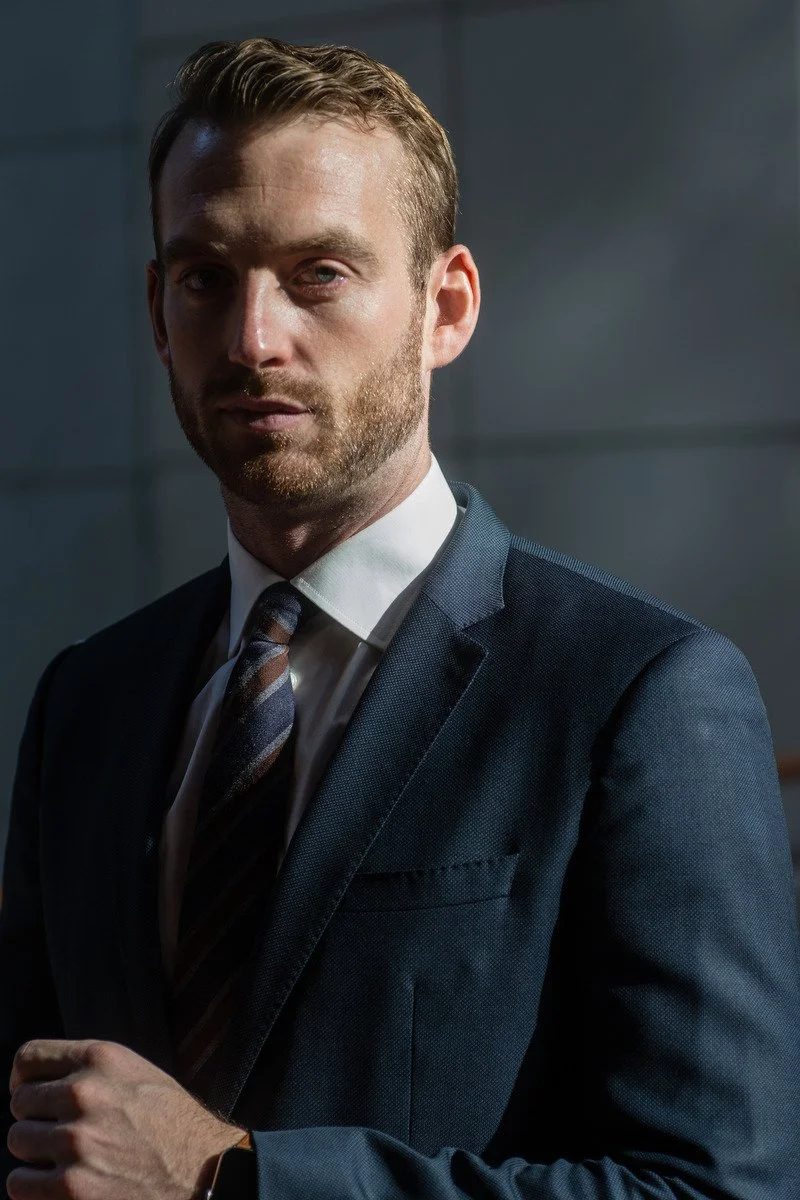 Headshot photography in the studio or on location photographed by Sander de Wilde