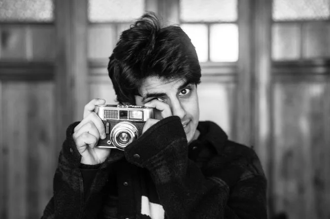 photographer shooting model shoots in Brussels