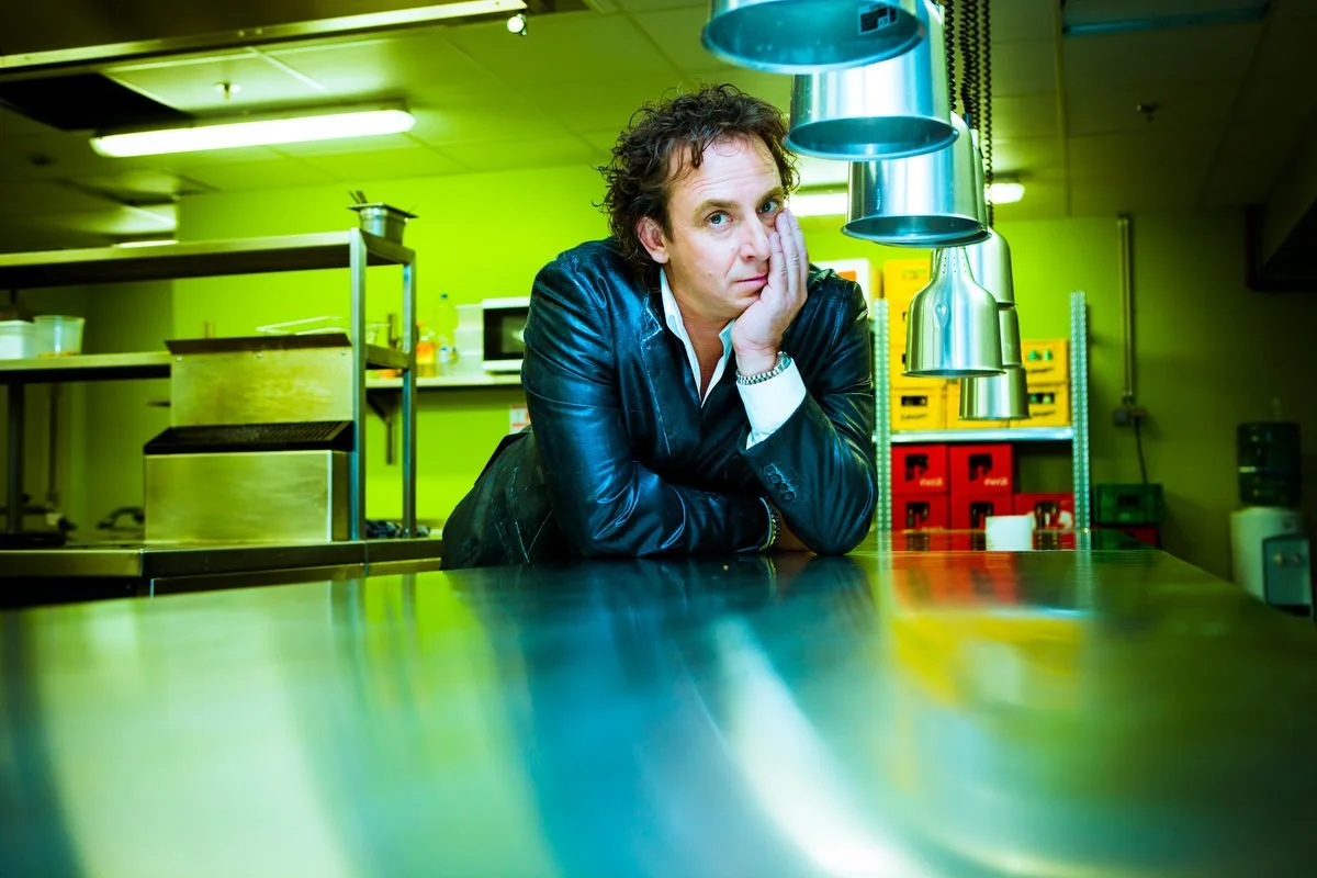 Portrait Celebrity photographer Sander shot this in Brussels: portrait of Dutch singer and songwriter Marco Borsato 