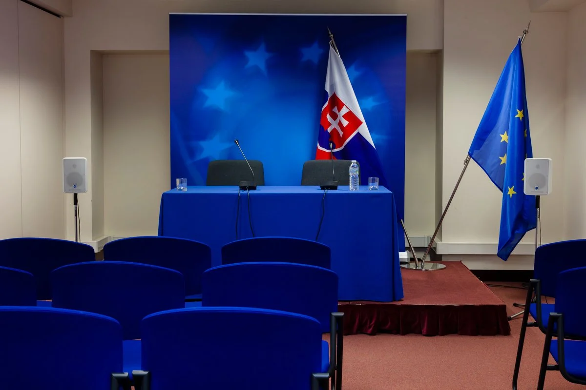 EU press rooms European Council meetings Brussels 2013
