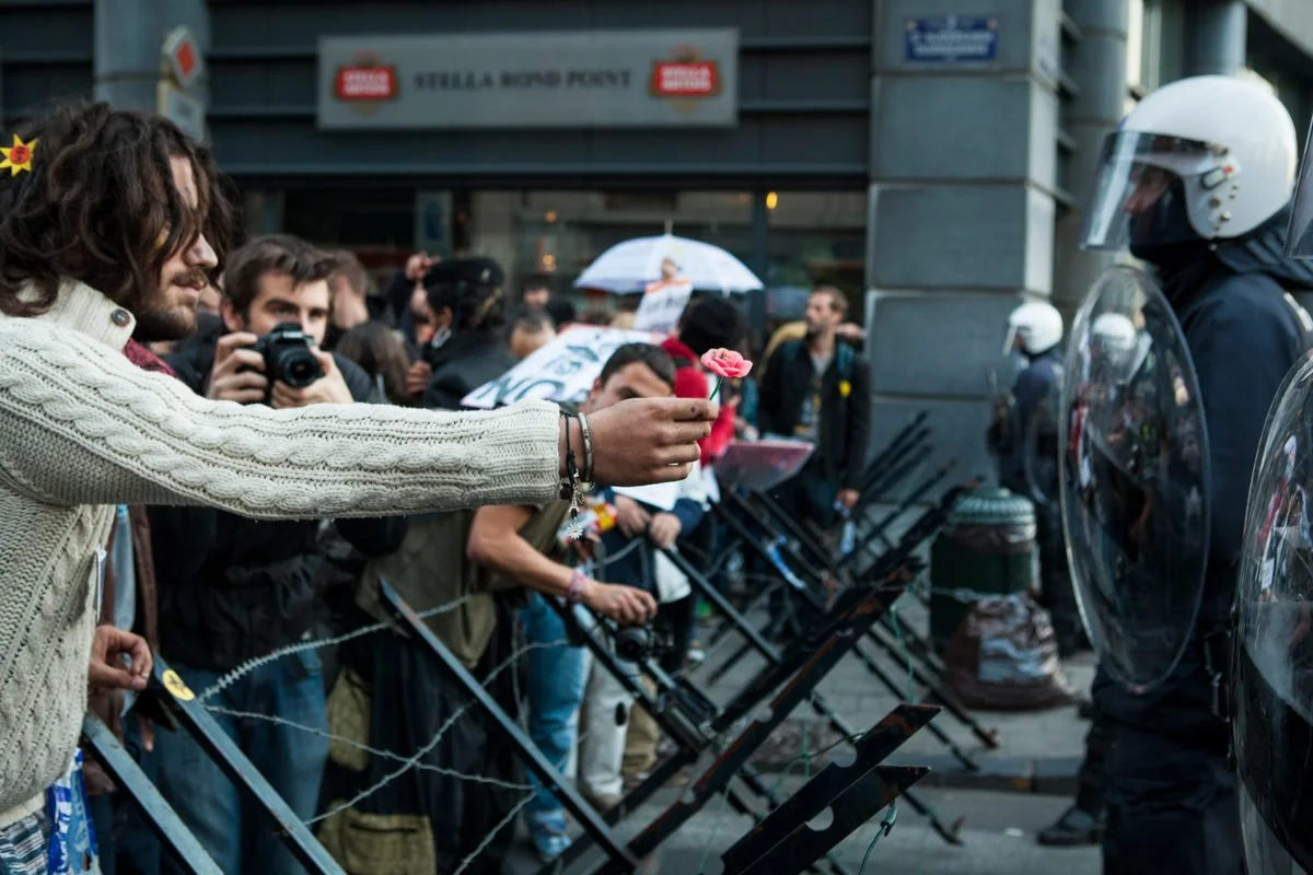 Photojournalist in Brussels for portraits, protests and other events