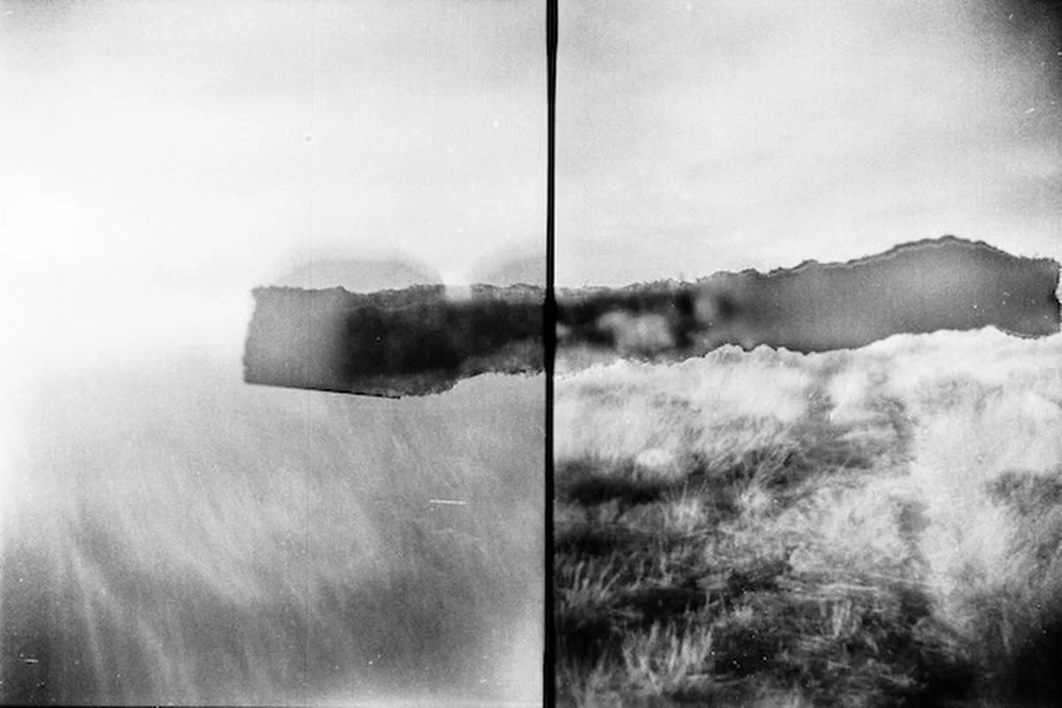 Photographie analogique en noir et blanc