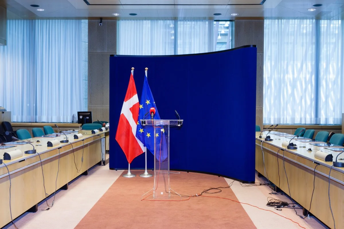 EU press rooms European Council meetings Brussels 2013