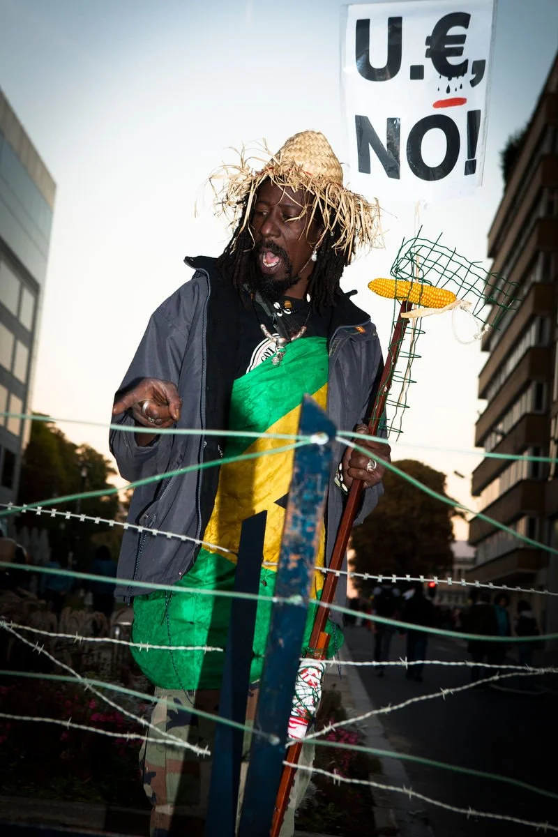 Photojournalist in Brussels for portraits, protests and other events