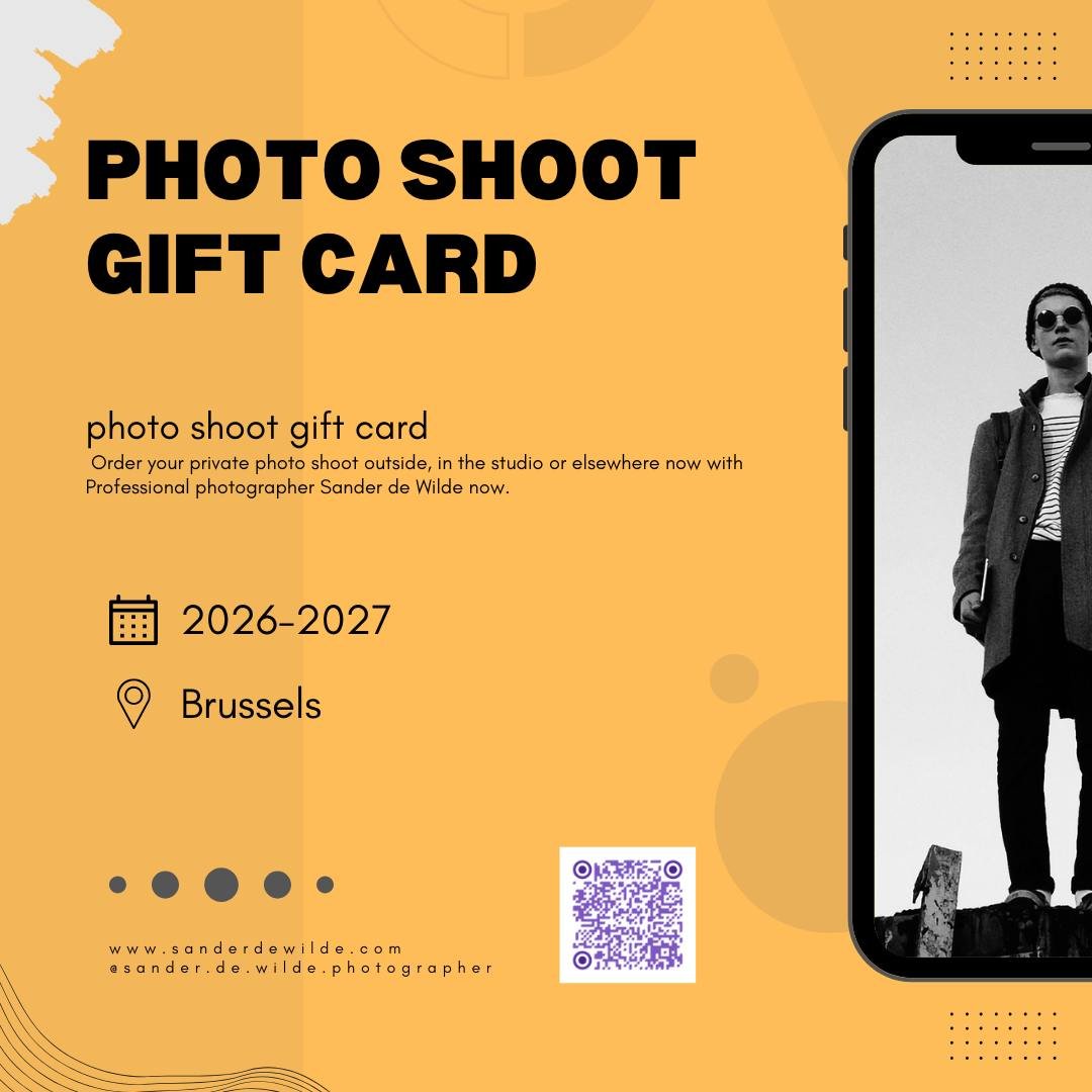 Gift Voucher for a Photo Shoot in Belgium