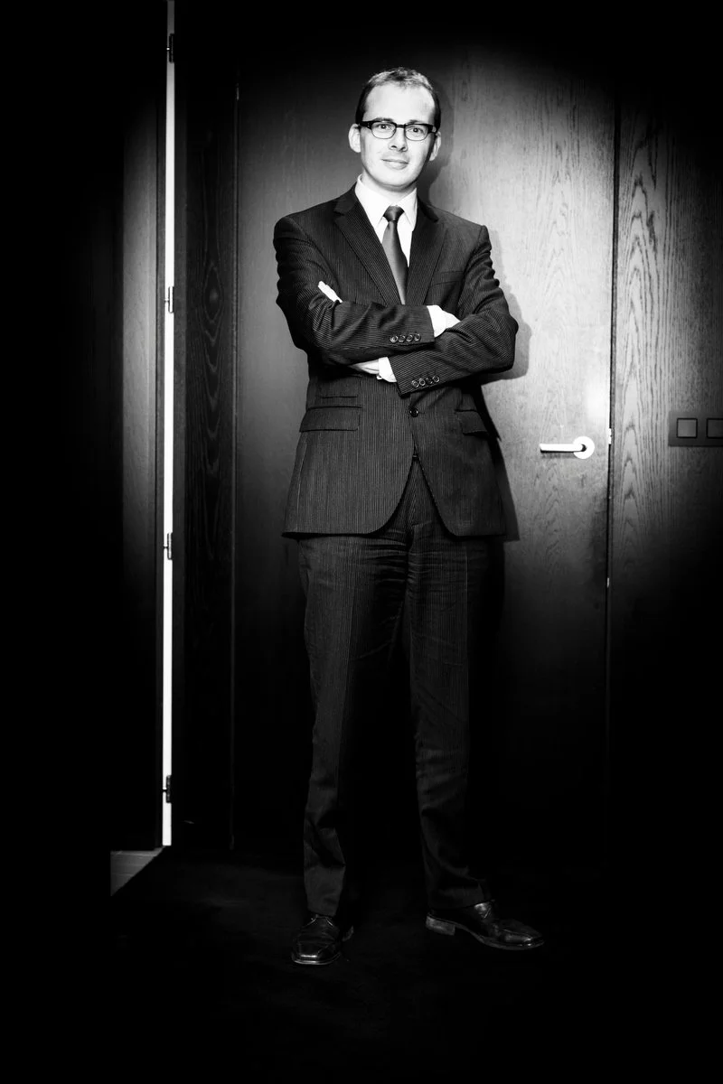 Portrait on location in Brussels of Belgian Minister Wouter for a Belgian newspaper