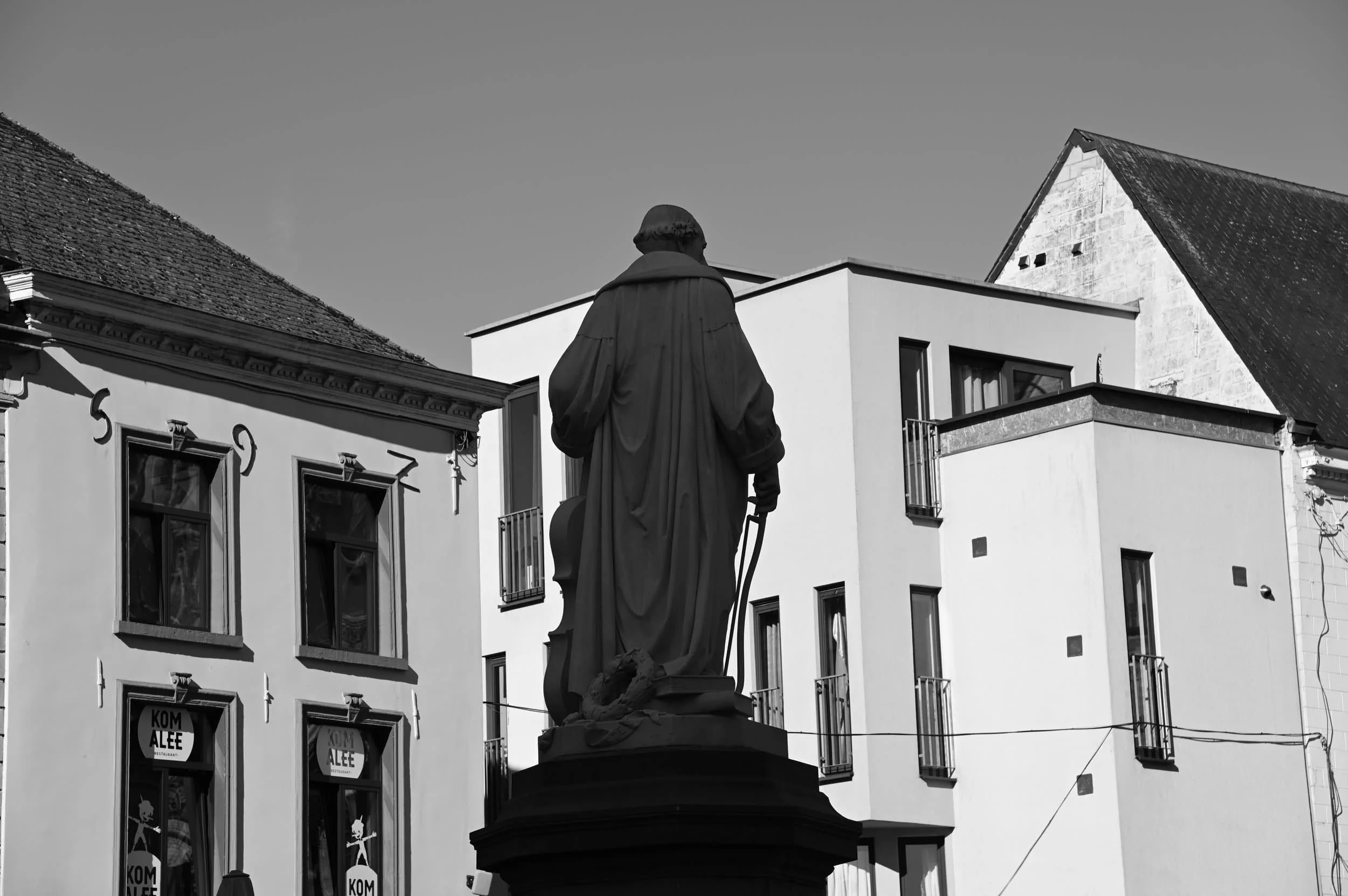Halle fotografie standbeeld centrum