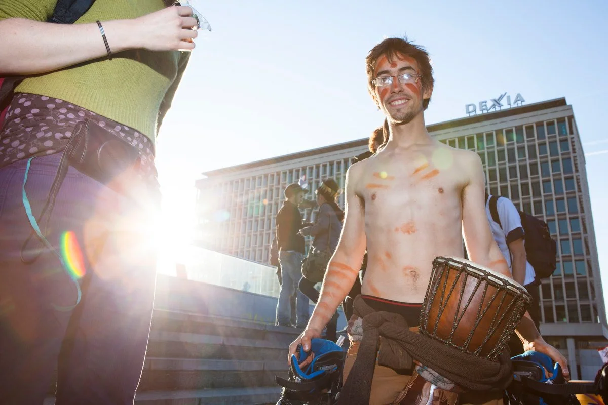 Photojournalist in Brussels for portraits, protests and other events