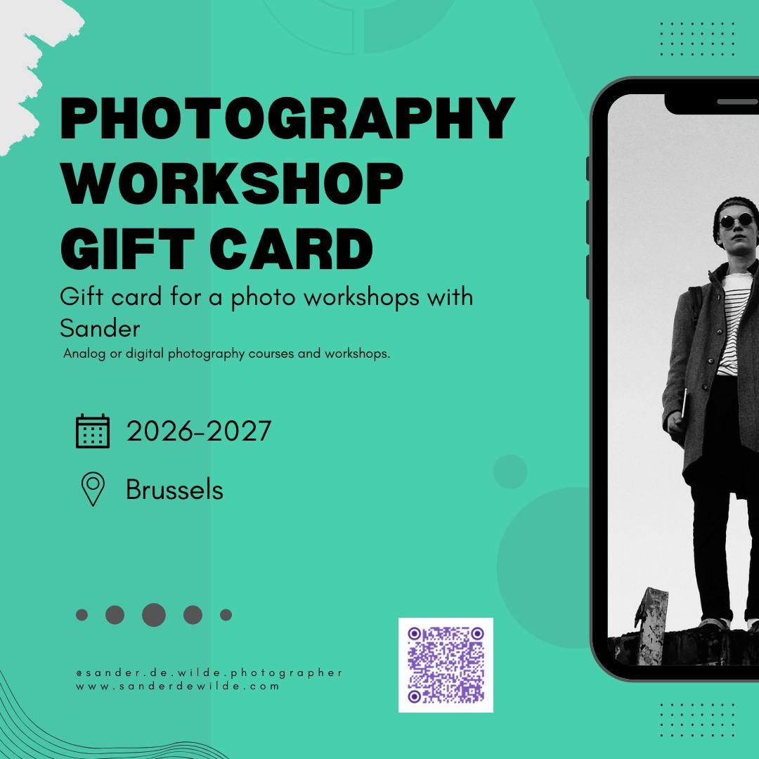 Gift Card for Creative photography course Brussels