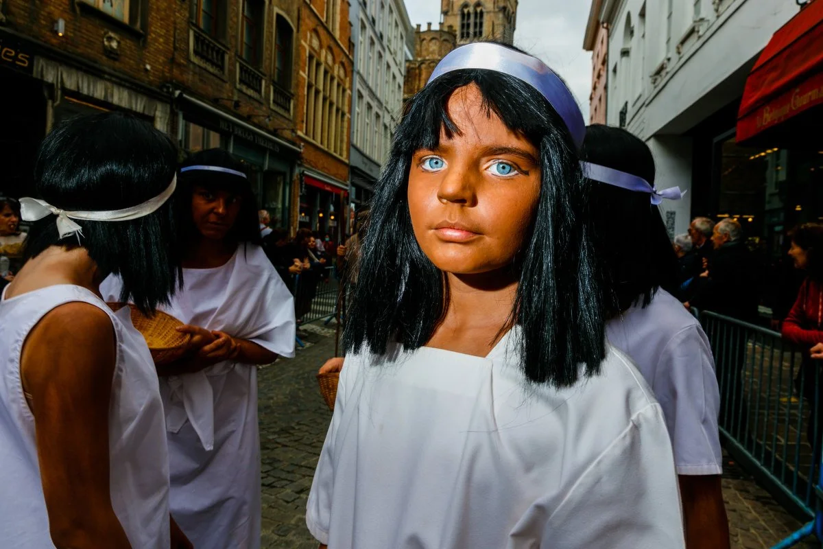 La procession du Saint-Sang photographiée

Photographie de reportage, Bruges, Belgique