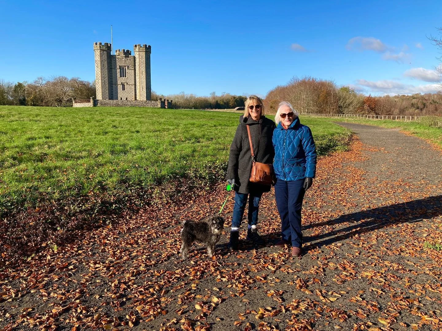 Chilly and bright. Lovely walk in Arundel