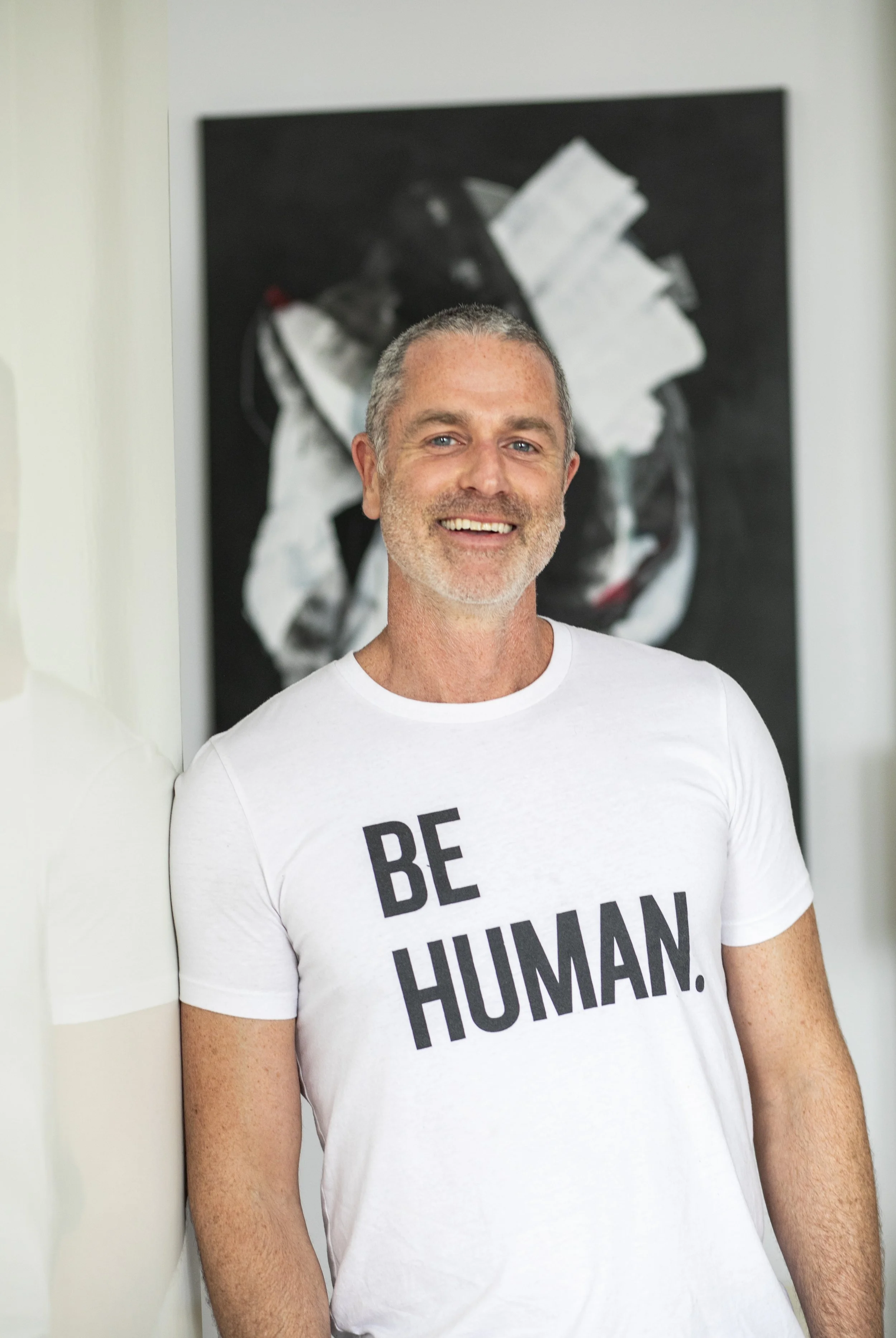 BE HUMAN. - T-shirt - Blanc/White