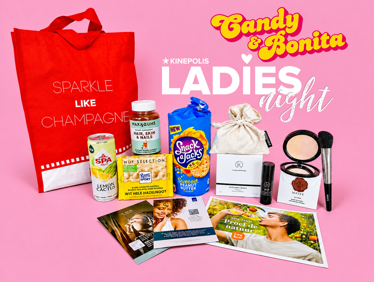 Goodiebag Kinepolis Meiden Avond “Game On”