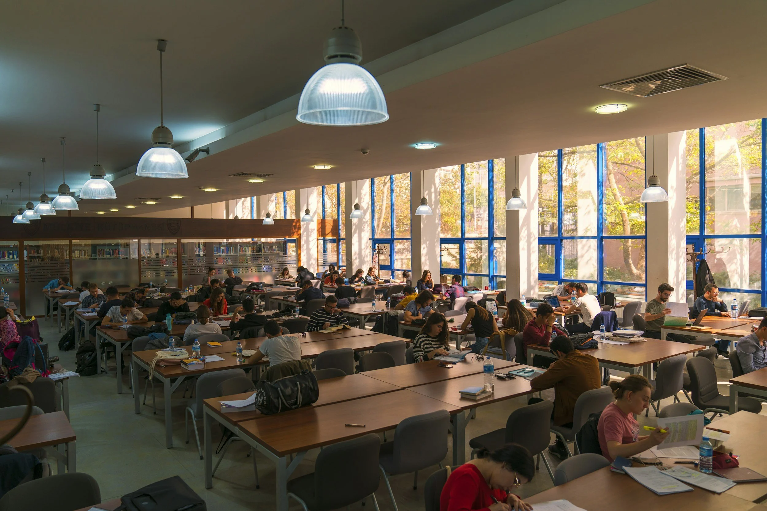 Students in library — pediatric and teen nutrition counseling Austin TX