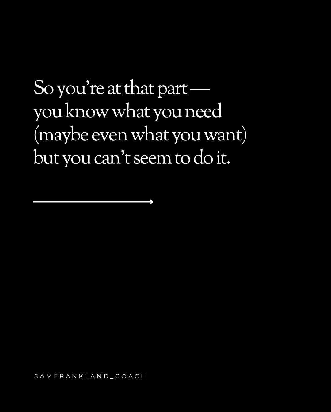 The space between knowing and doing.

You&rsquo;re not broken for struggling to do the things you know would help.
You&rsquo;re not unmotivated &mdash; you&rsquo;re carrying something your brain and body are still trying to process.

Grief shifts how