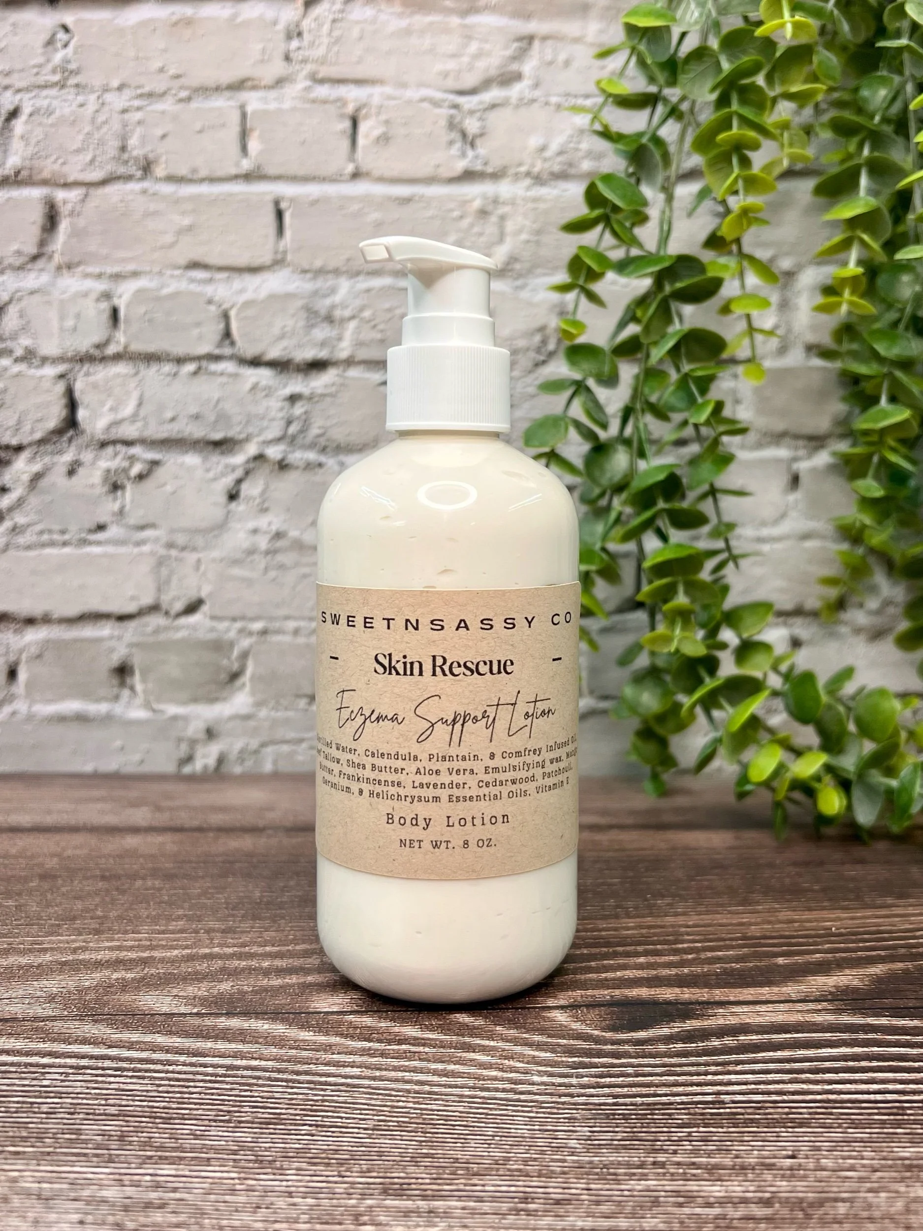 Skin Rescue - Tallow Lotion for Eczema & Psoriasis | Calendula + Colloidal Oats/Special Order