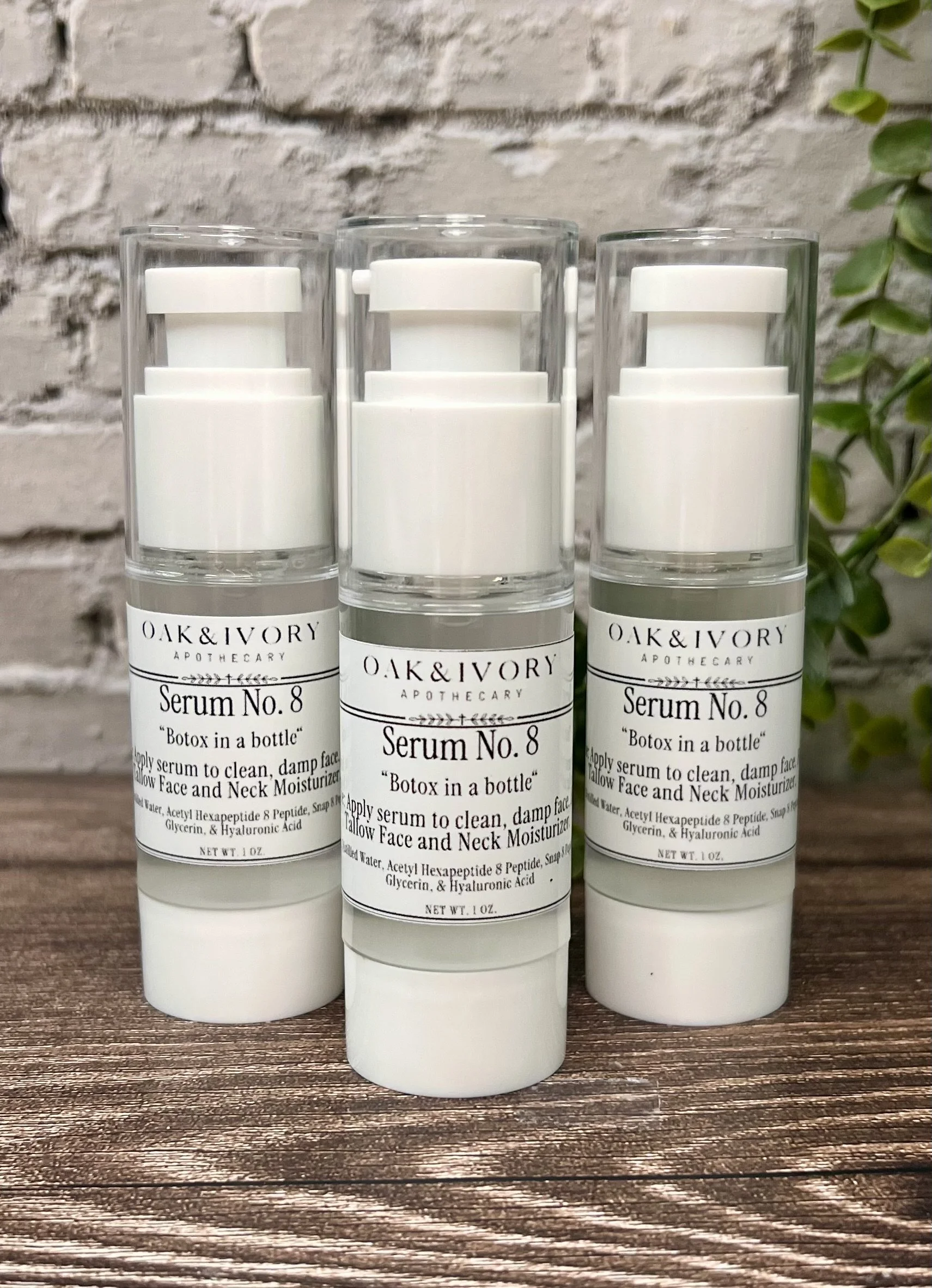 Serum No. 8 Peptide Plump | Serum No. 8 aka “Botox in a bottle”  - no needles required💉