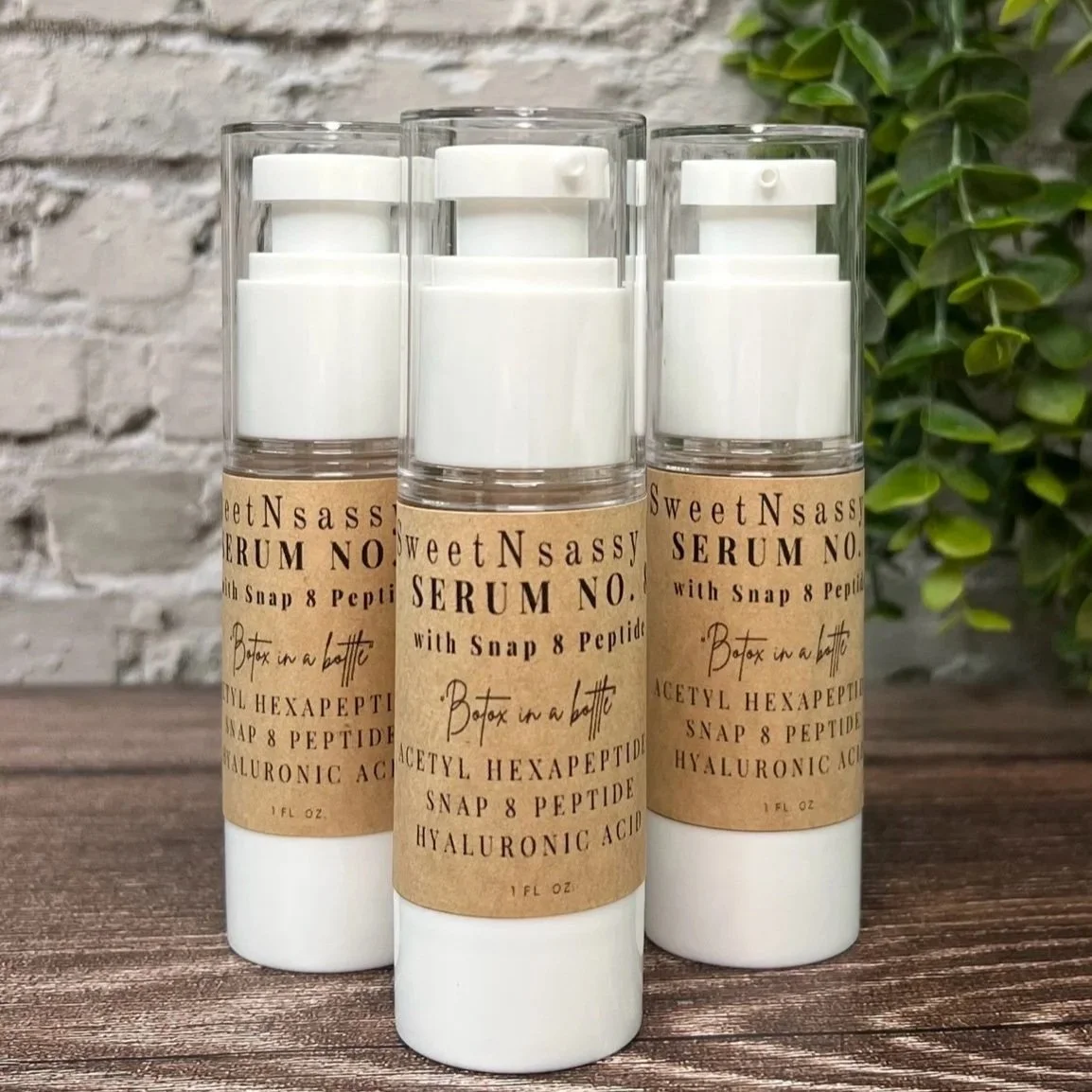 Serum No 8 " Botox in a Bottle" the no needles approach to softening lines and wrinkles.