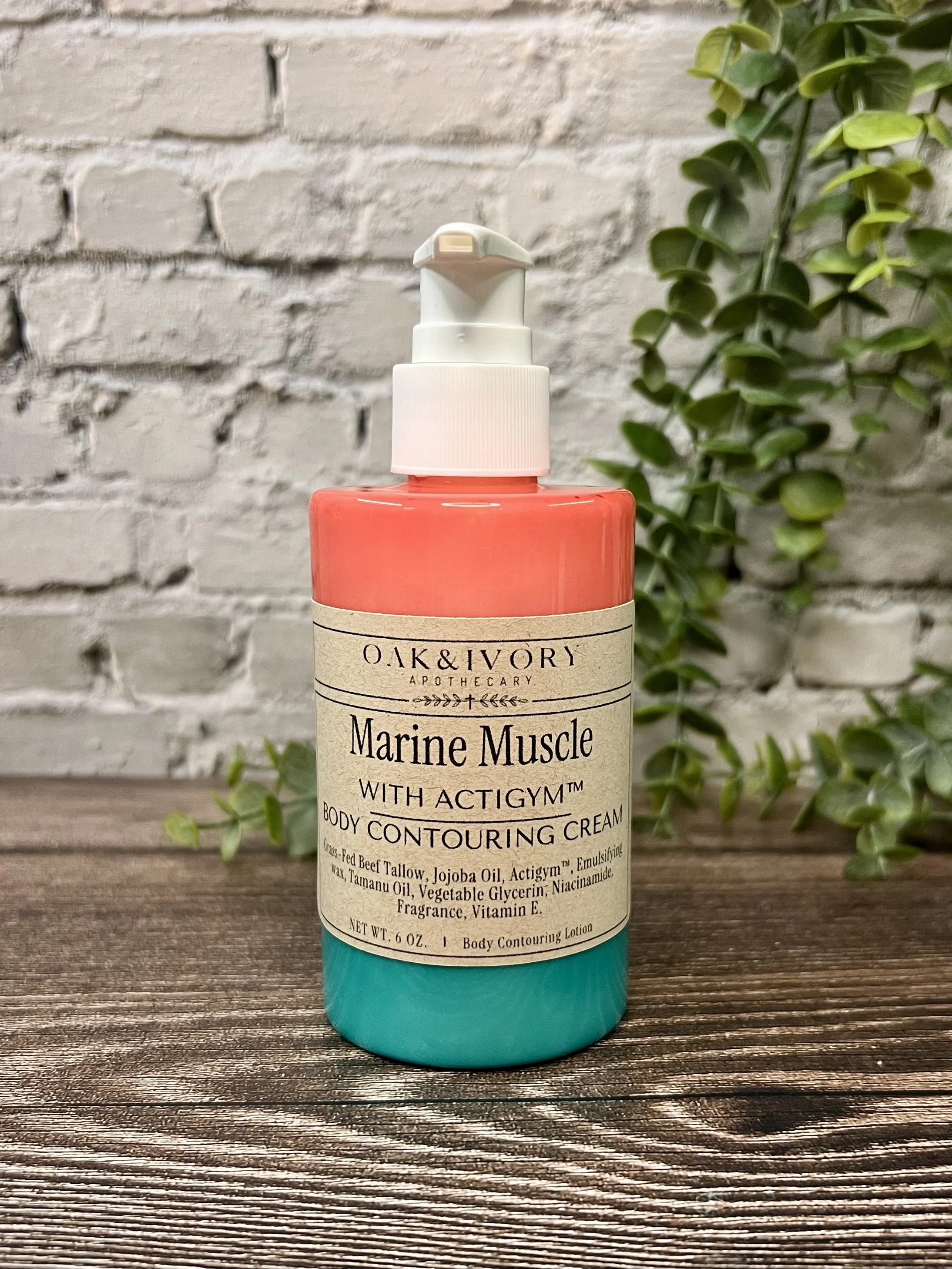 Marine Muscle Lightweight Body Contouring Cream | Tallow with Actigym™ Marine Biotechnological Active