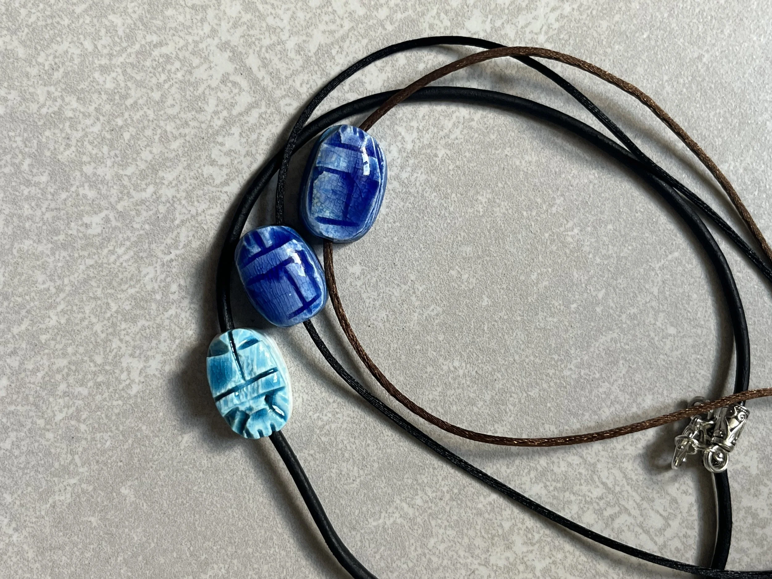 Scarab necklace