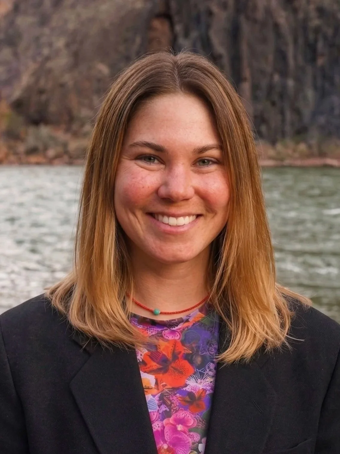 Girl smiling for a portrait photo