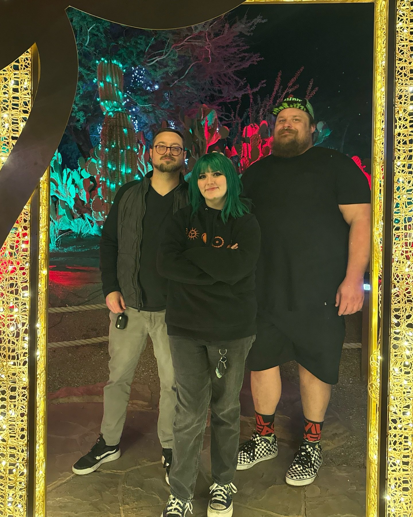 Merry everything from the WMD crew. 

Hugs and high-fives 
🖤 Chance, Travis, and Liv

#wemightdietheband #punksnotdead #riotgrrl #lasvegasmusic #femalefronted