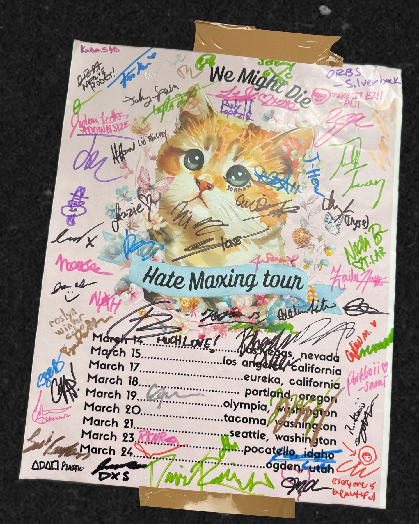 We have HATE MAXED across 

10 cities
6 states 
over 3,000 miles and have made
Countless new BESTIES

And we are not done yet. Stay tuned for more show and tour announcements soon. What city do you want to see us play in next? 

Thank you tremendousl